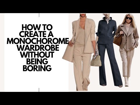 How to Build a Monochrome Wardrobe That Isn't Boring