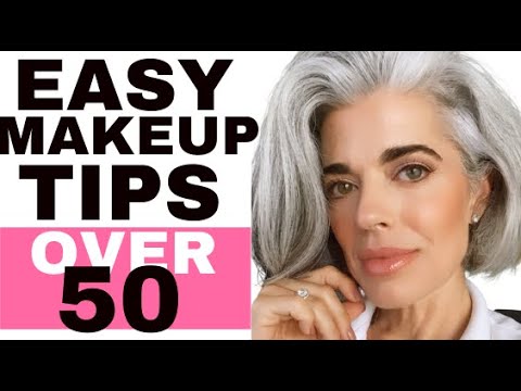 Easy makeup tricks for women over 50