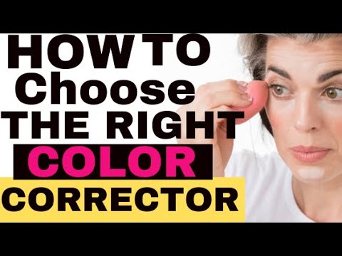 How to choose the right color correctors for mature skin
