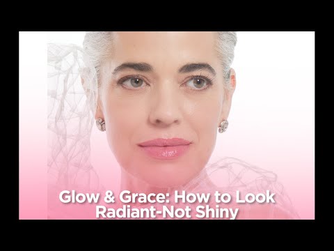 How to Look Radiant, Not Shiny: A Makeup Routine for 40+