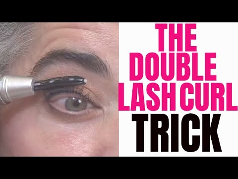 The double lash curl trick