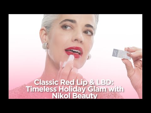 Holiday Bold Lip Makeup Tutorial for Mature Skin