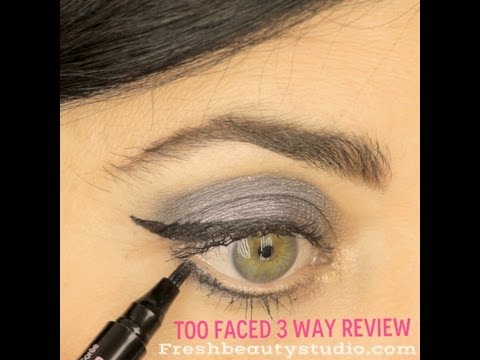 Tightlining the upper lash line for bigger, more awake eyes