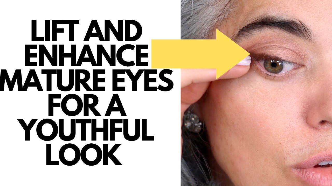 Makeup tricks to lift and enhance mature eyes for a youthful look