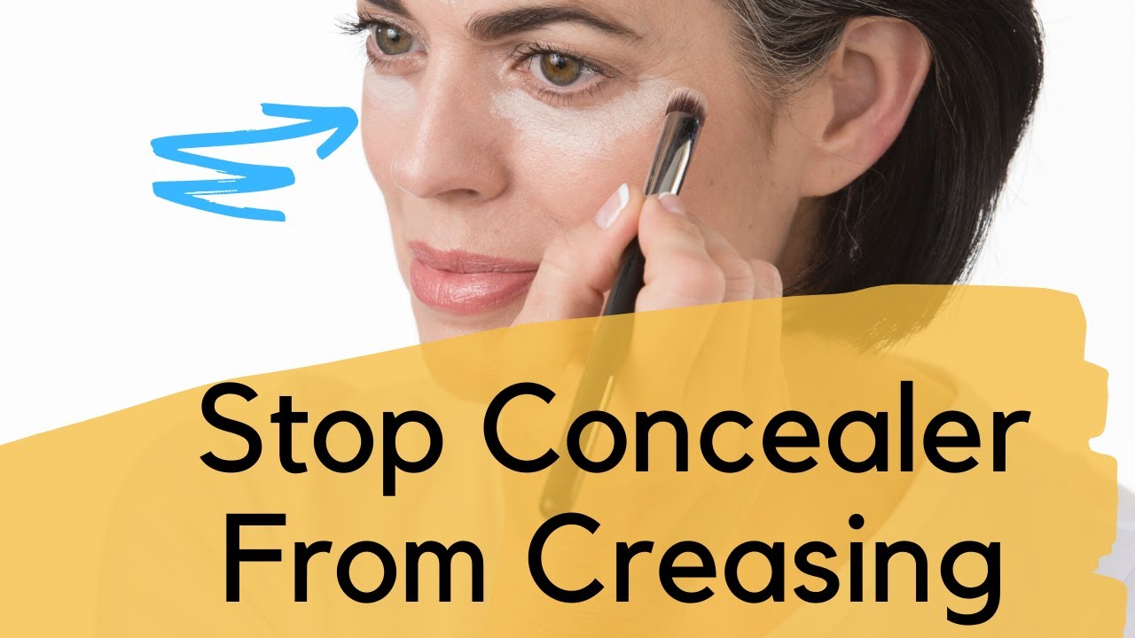 How to stop concealer from creasing on mature skin
