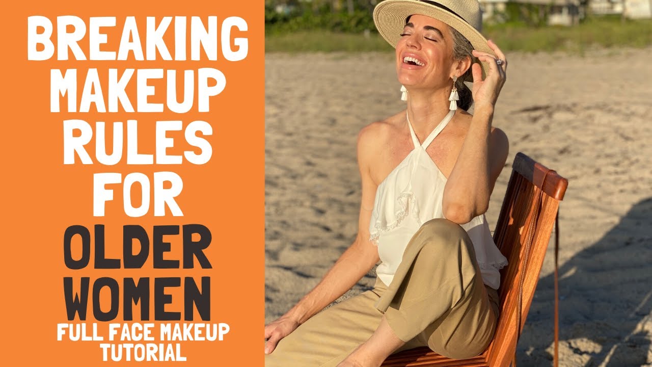 Rewriting makeup rules for mature women with a bold lip