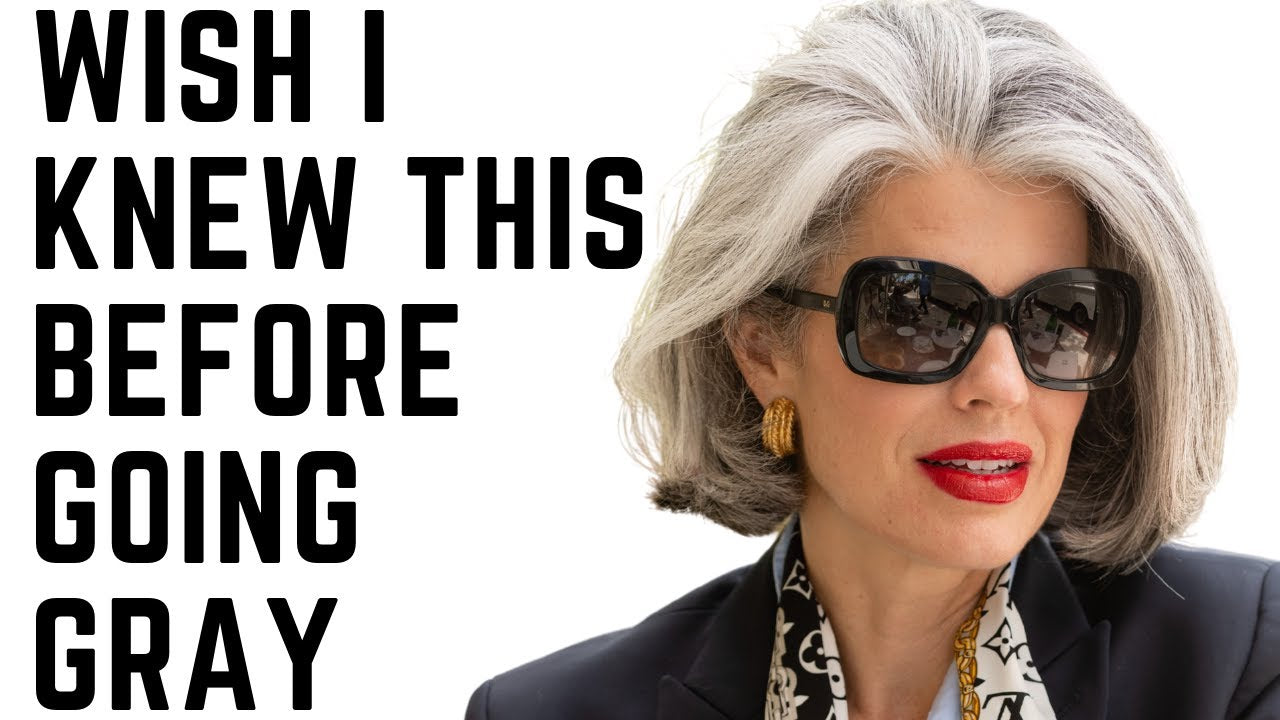 What I wish I knew before going gray
