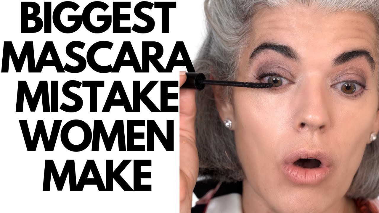 The biggest mistake women make when applying mascara