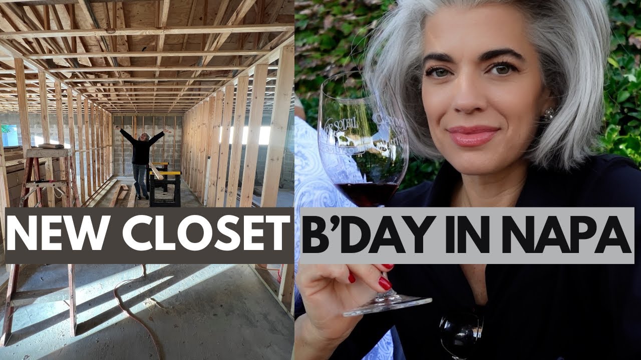 Sneak peek at Nikol Johnson's new closet and Napa birthday recap