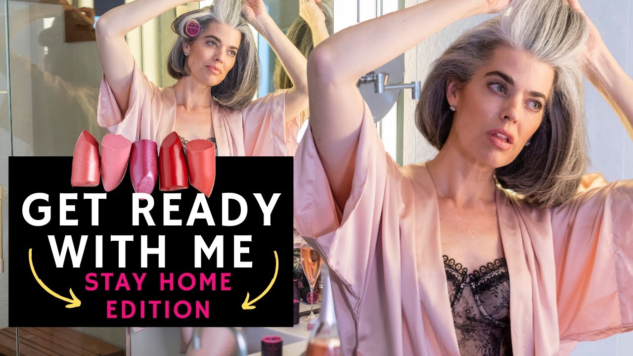 Relaxed at-home get ready with me routine