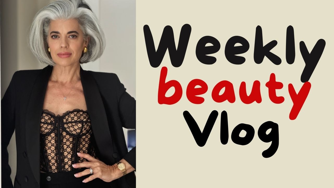 Nikol Johnson sharing a new Chantecaille eyeshadow palette, secondhand Cartier and Tiffany handbags, and affordable fall style