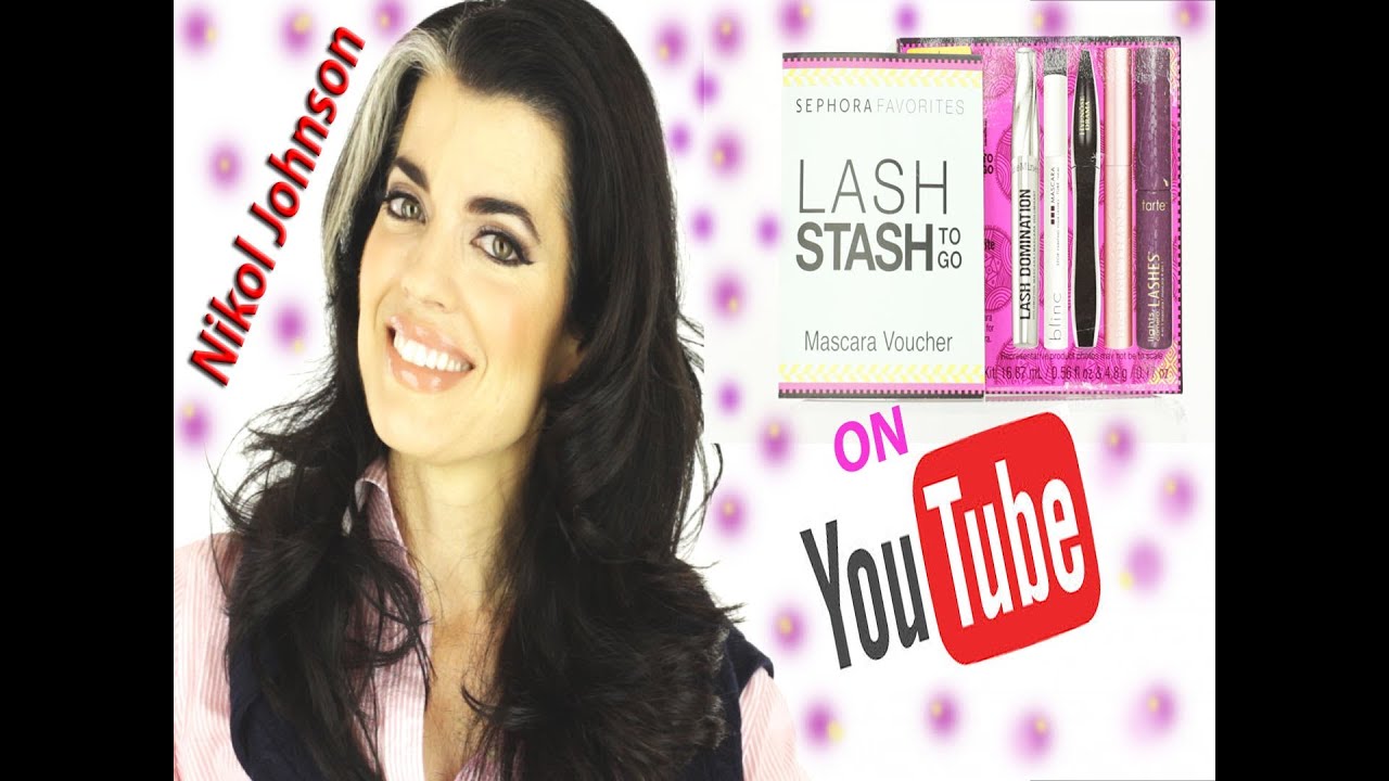 Testing five mascaras side by side to find the perfect formula
