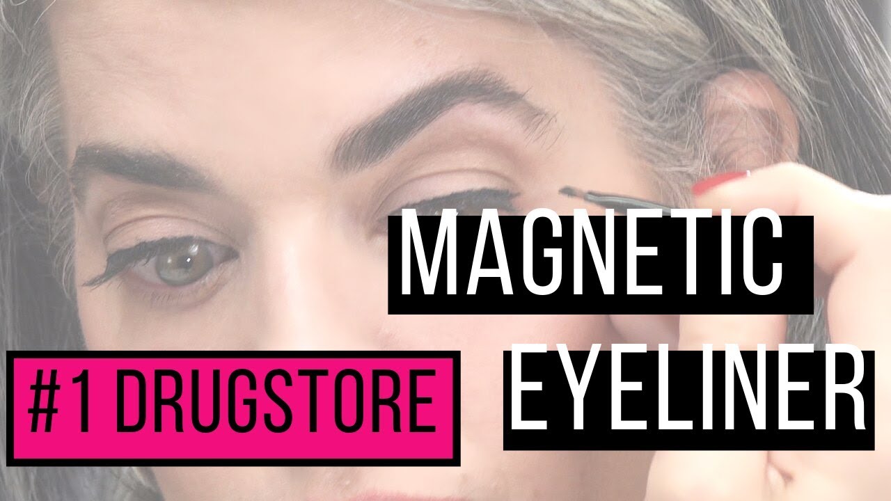 How magnetic eyeliner and magnetic lashes work
