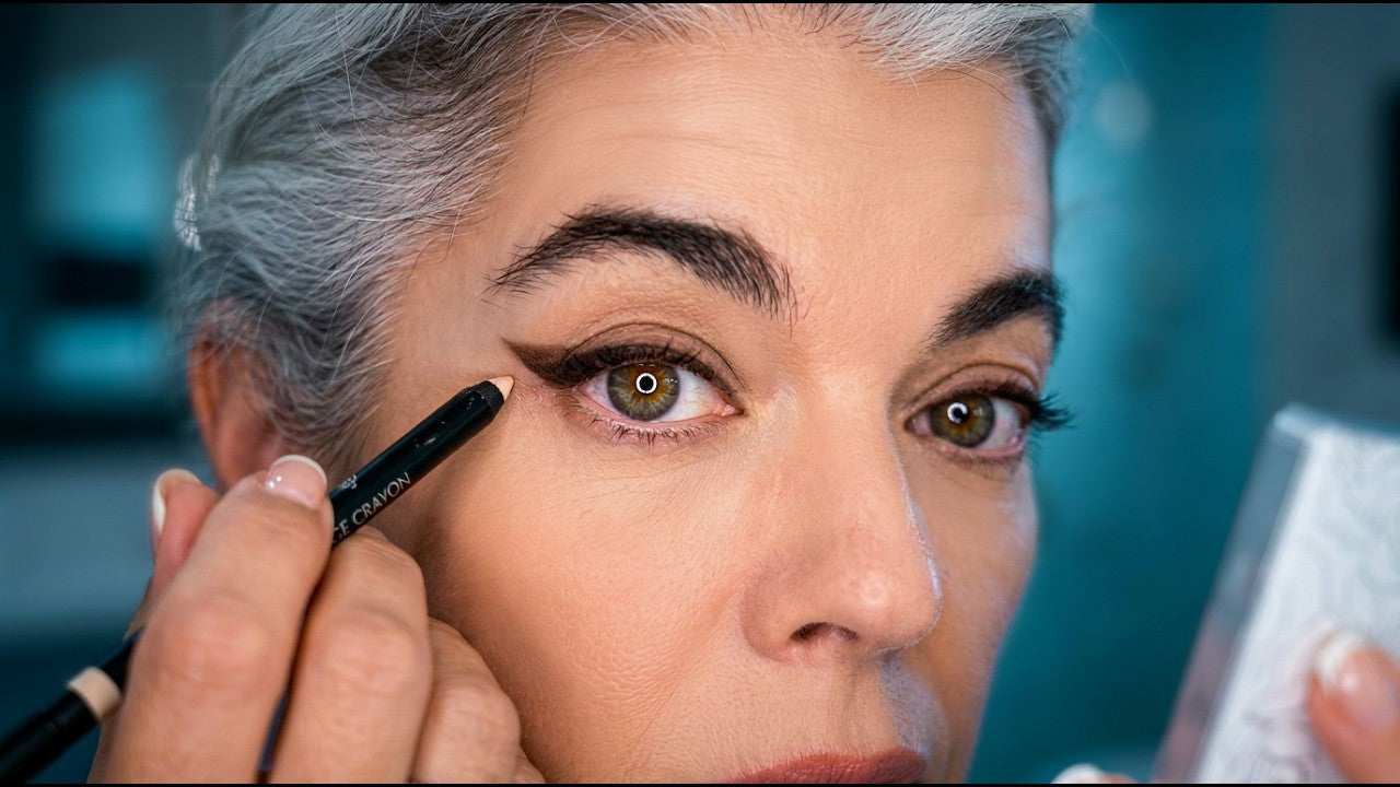 Hooded Eye Eyeliner Trick: How to Lift Mature Eyes in 30 Seconds