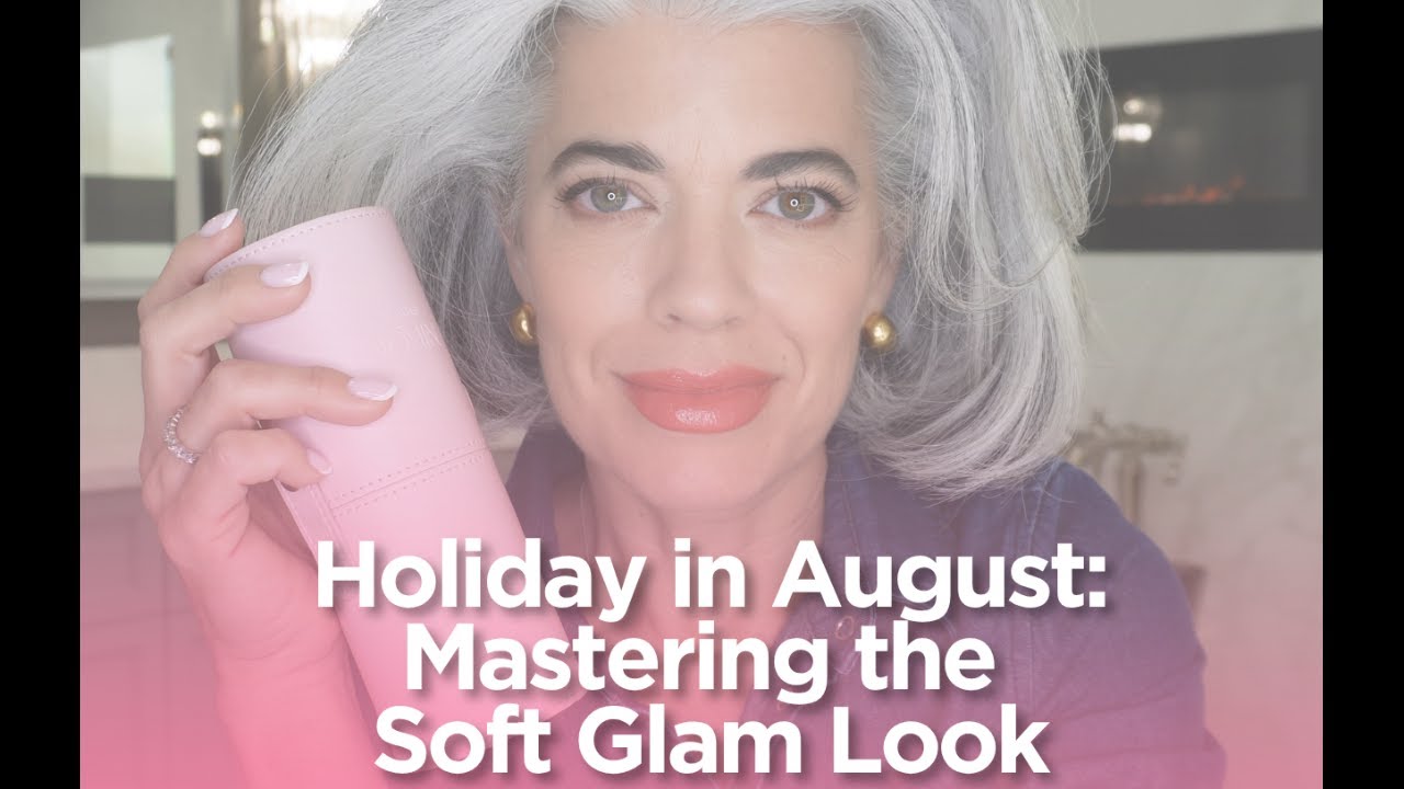 Nikol Johnson teaching a soft glam makeup look for mature women