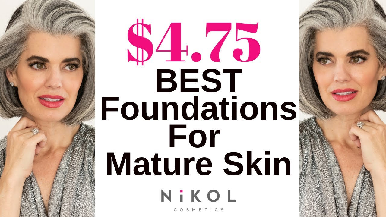 The best foundations for mature, wrinkled skin