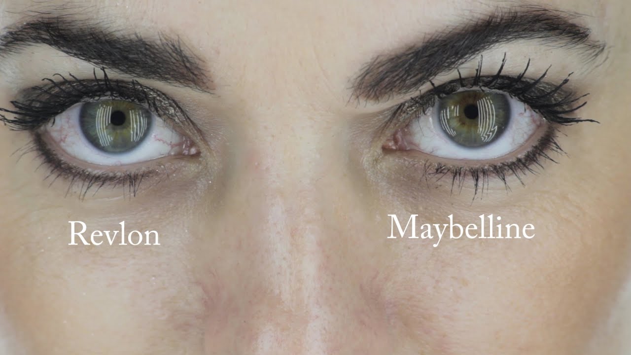 Nikol Johnson comparing volumizing mascaras for fuller-looking lashes