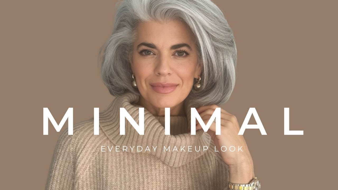 Nikol Johnson's everyday makeup look for mature women