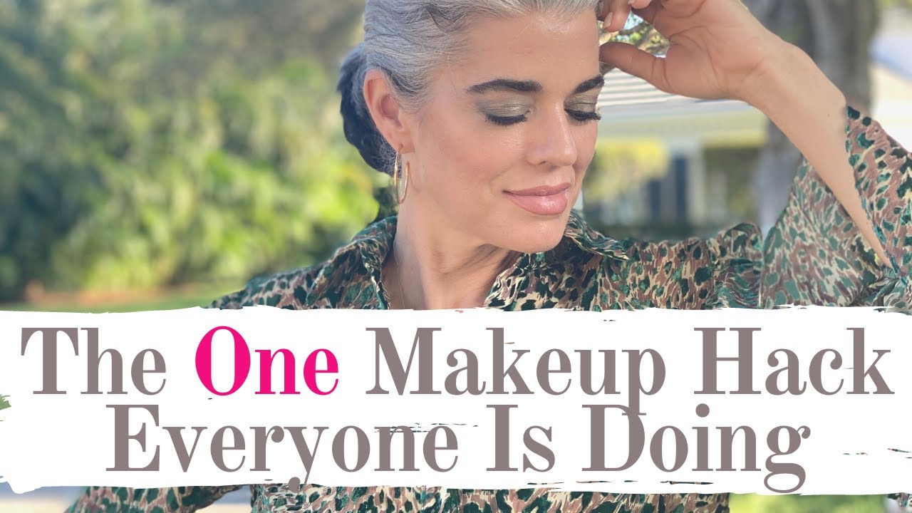 The one makeup hack everyone is doing, adapted for mature skin