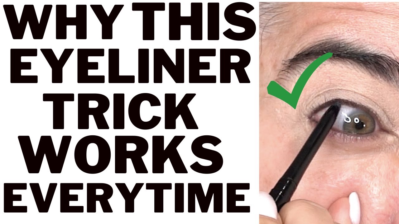 Why this eyeliner trick works every time