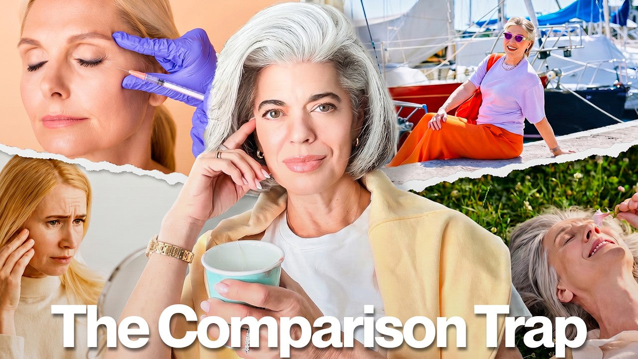 Nikol Johnson talking about comparison and keeping up in The Sunday Edit