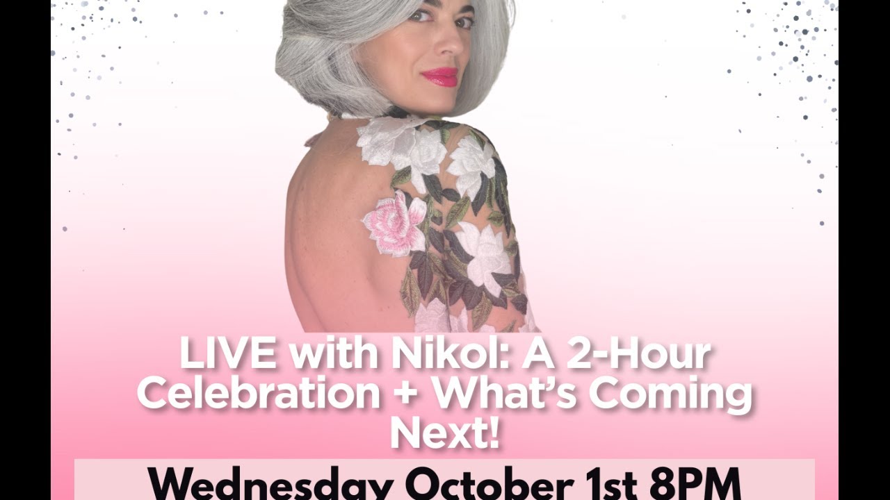 Nikol Johnson hosting a two-hour live celebration with product demos