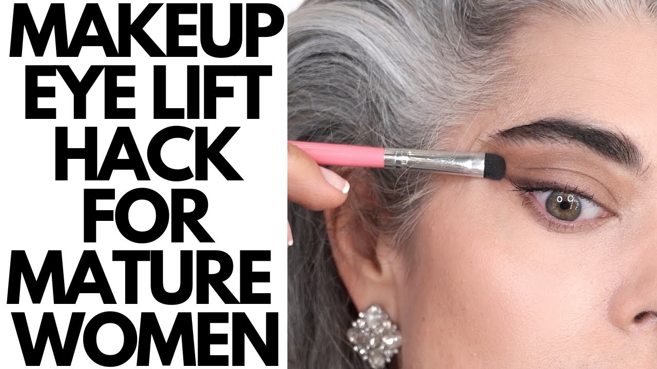 The makeup eye lift hack for mature women