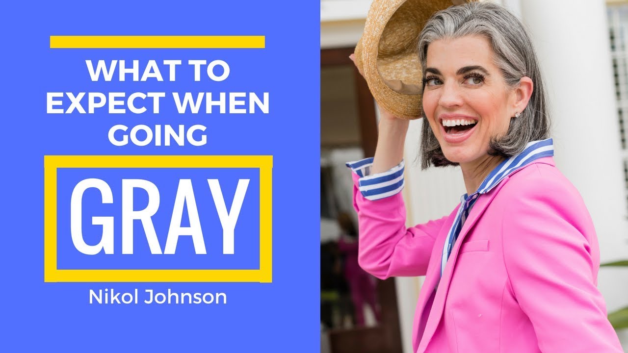 What to expect when transitioning to gray hair