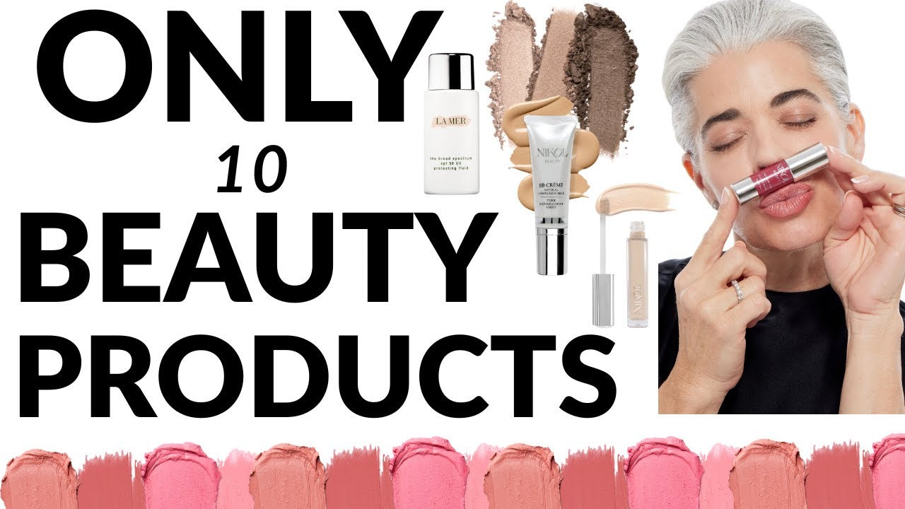 Nikol Johnson sharing her ten desert-island beauty essentials