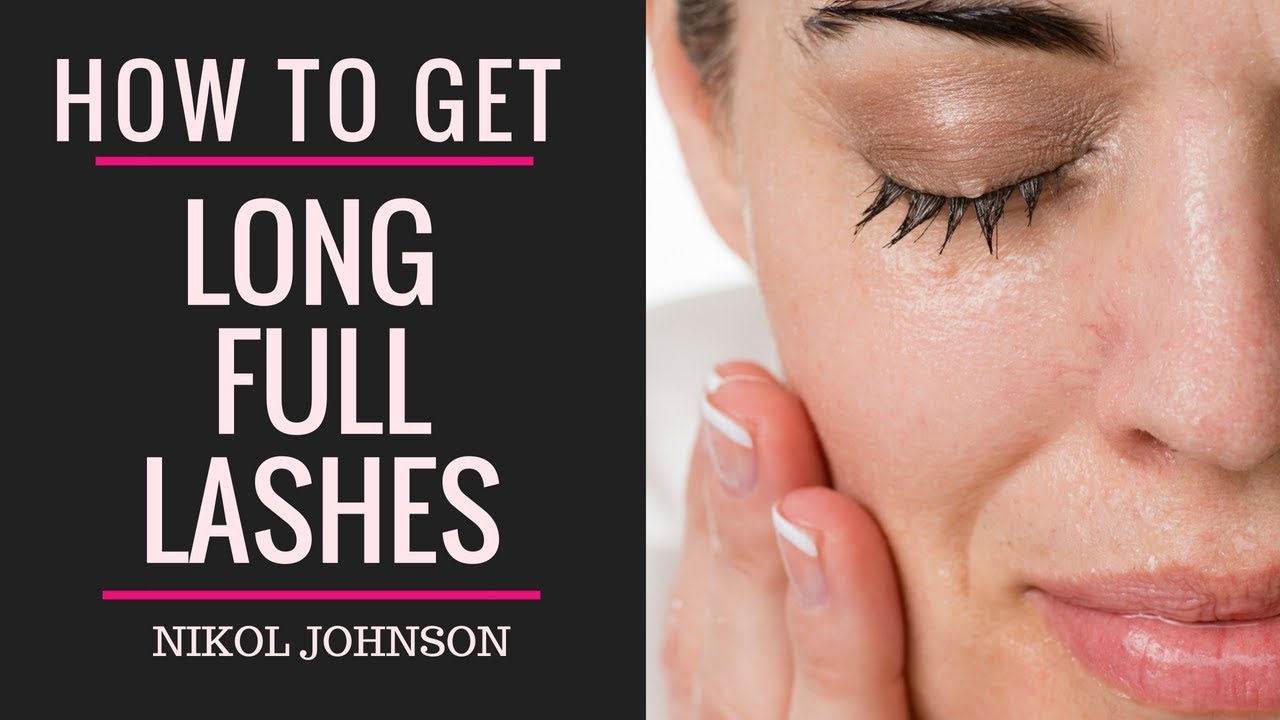 How to get longer fuller lashes over 40