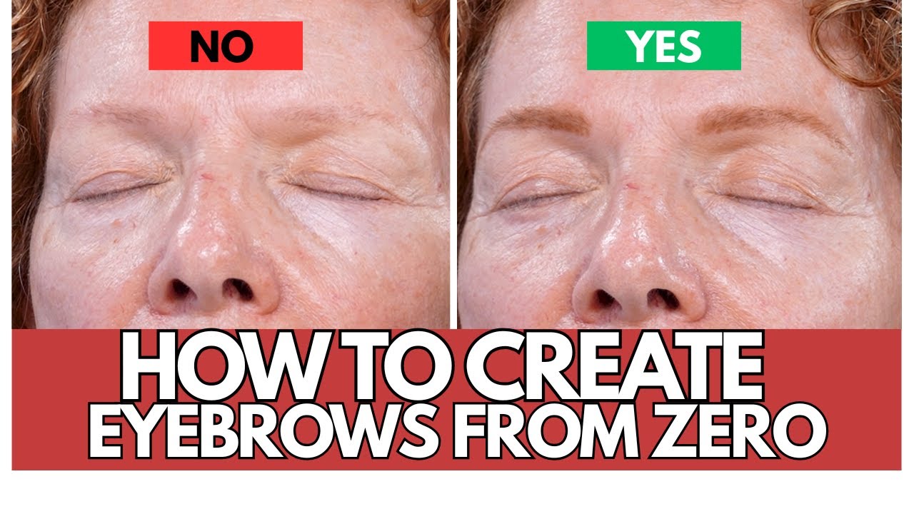How to Map and Fill Sparse Brows on Mature Eyes (Step-by-Step)