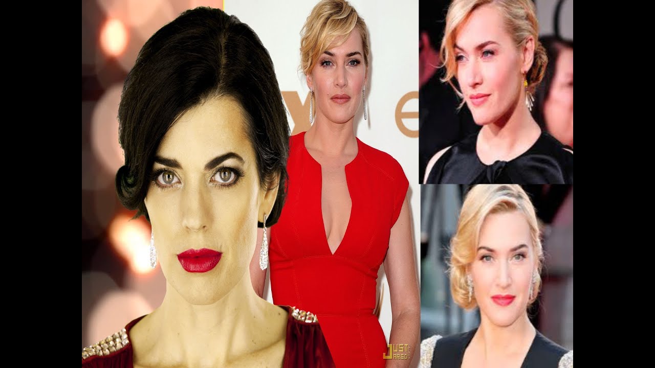 Golden Globes inspired makeup with bronzy eyes and classic red lip