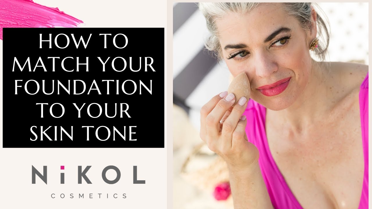 How to match your foundation to your skin tone and undertone