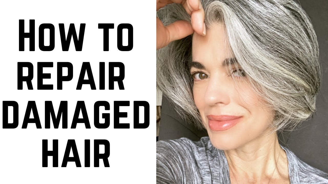 10 ways to repair damaged hair