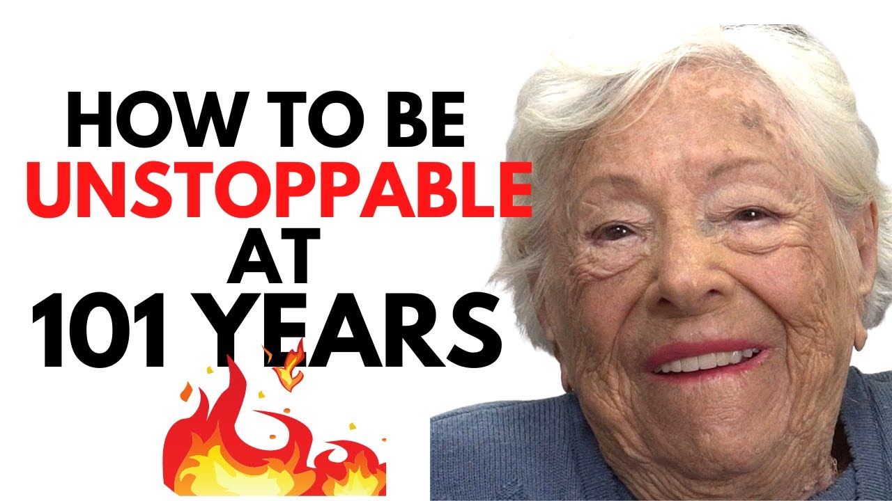 A joyful makeup tutorial for a 101-year-old woman
