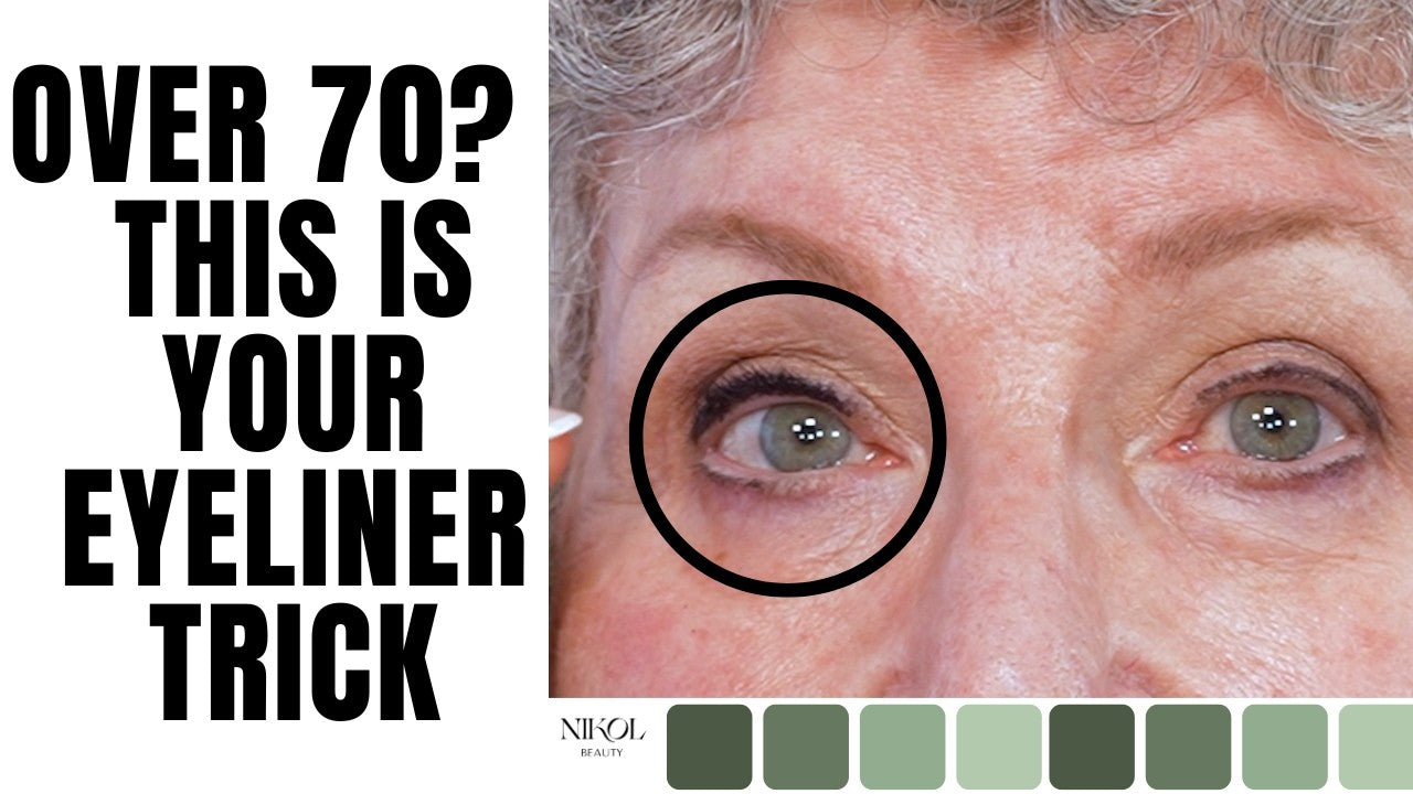 The SECRET Eyeliner Trick That Makes Your LASHES THICKER | Nikol Johnson