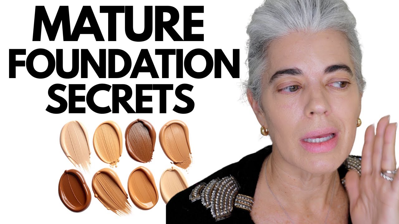 Nikol Johnson creating the perfect makeup base for mature skin with primer and BB cream