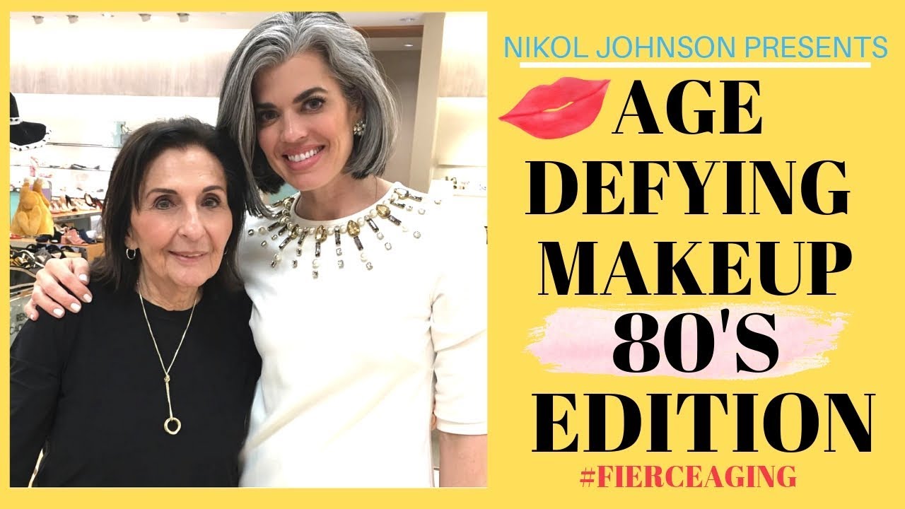 Age-defying makeup tutorial for women in their 80s