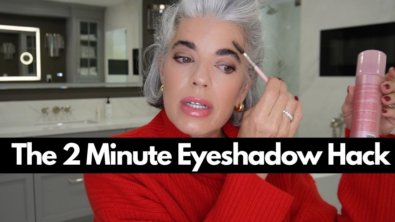 Quick Layered Eyeshadow for Mature Eyes: A Fast Festive Look