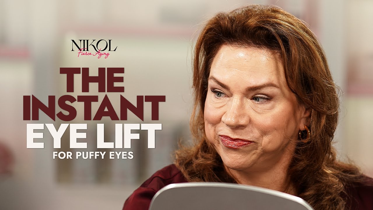 Instant Eye Lift for Puffy Eyes: A No-Surgery Makeup Technique for Mature Eyes