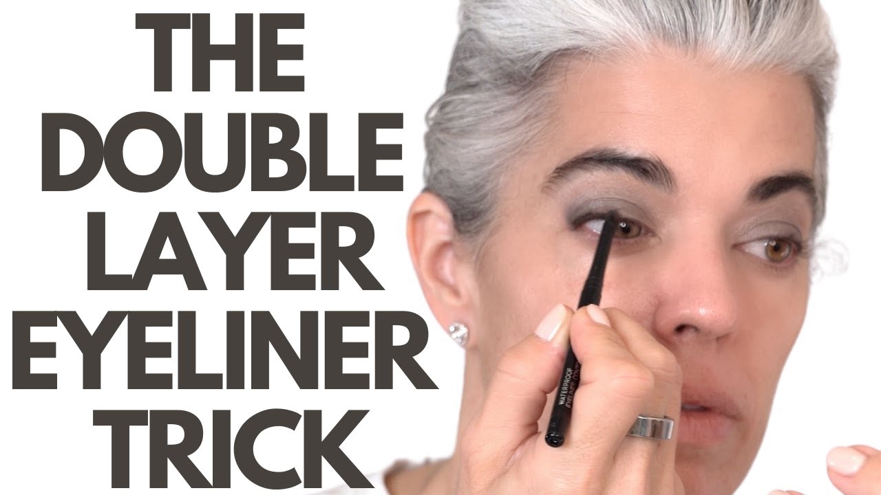 Master The Double Layer Eyeliner Trick For A Sophisticated Look
