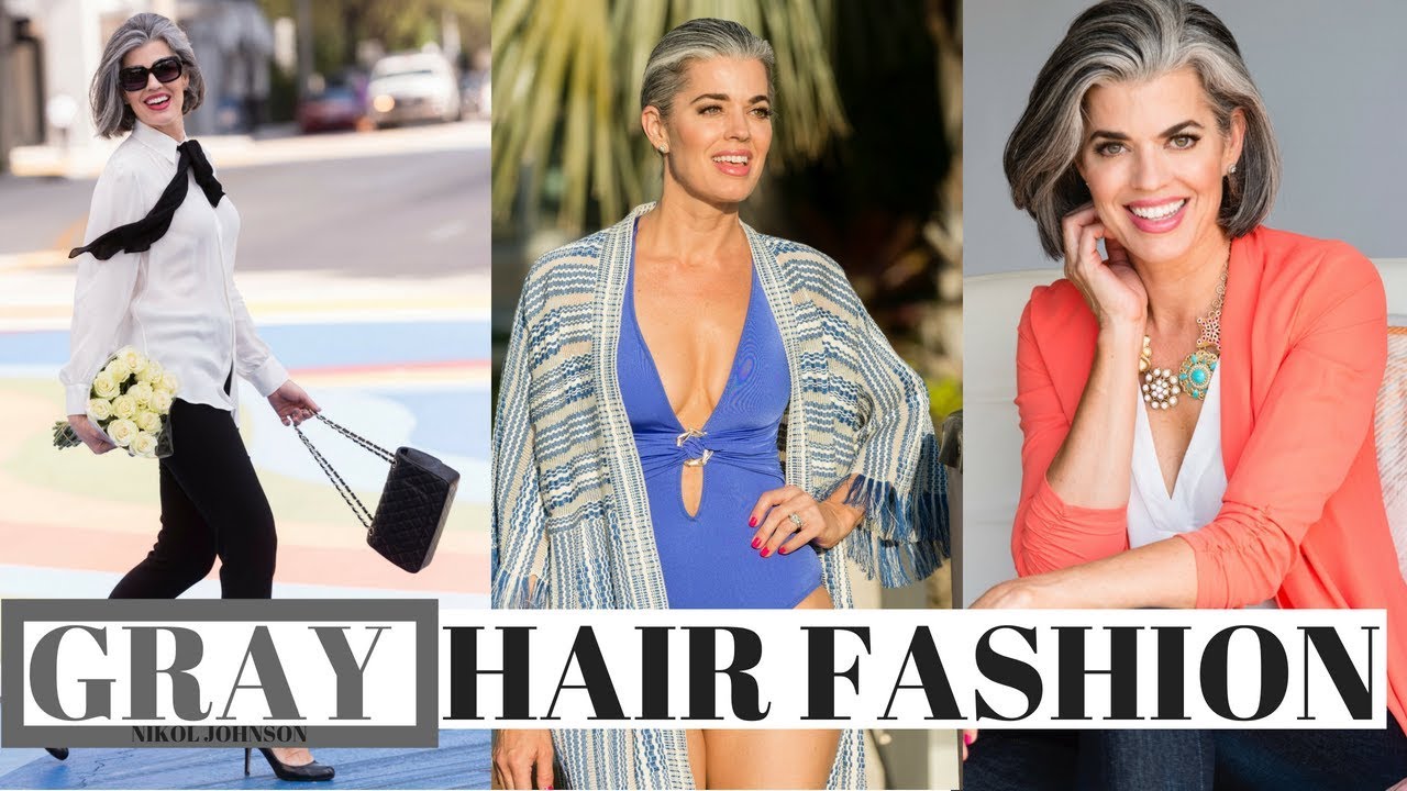 What clothing colors to wear with gray and silver hair