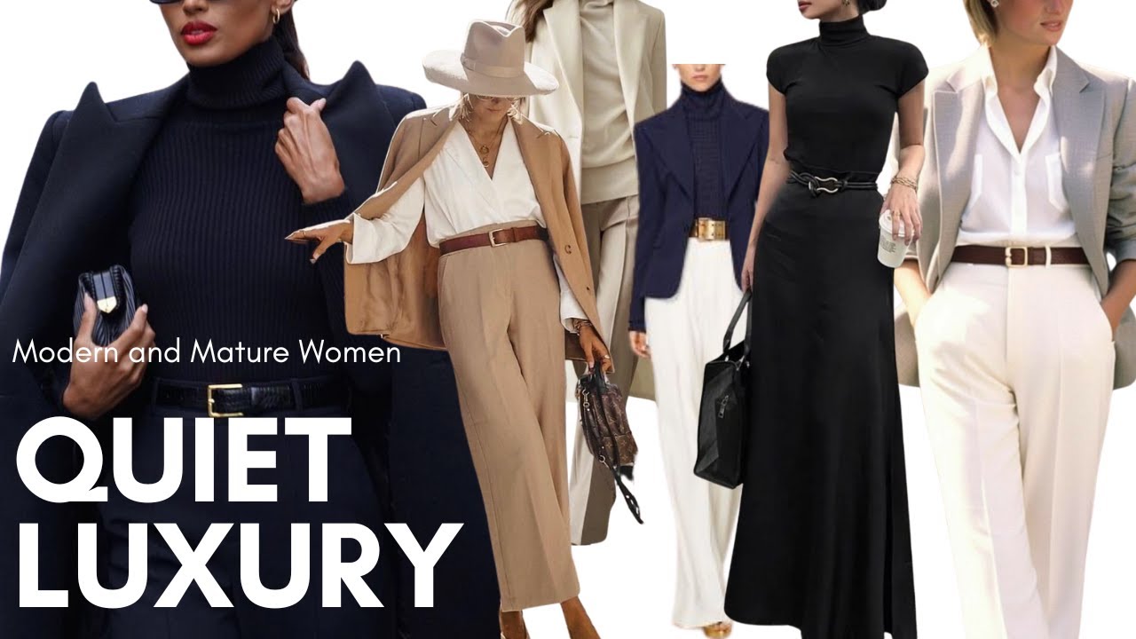 Quiet luxury style for the modern mature woman - Nikol Johnson
