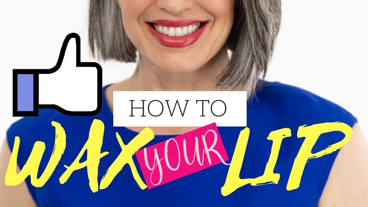 How to wax your upper lip at home