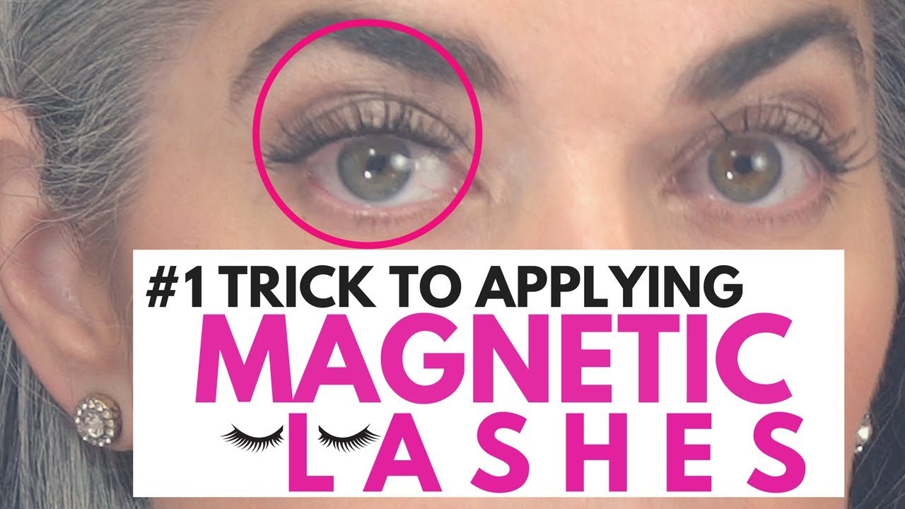 The Secret Trick to Applying Magnetic Lashes with Ease