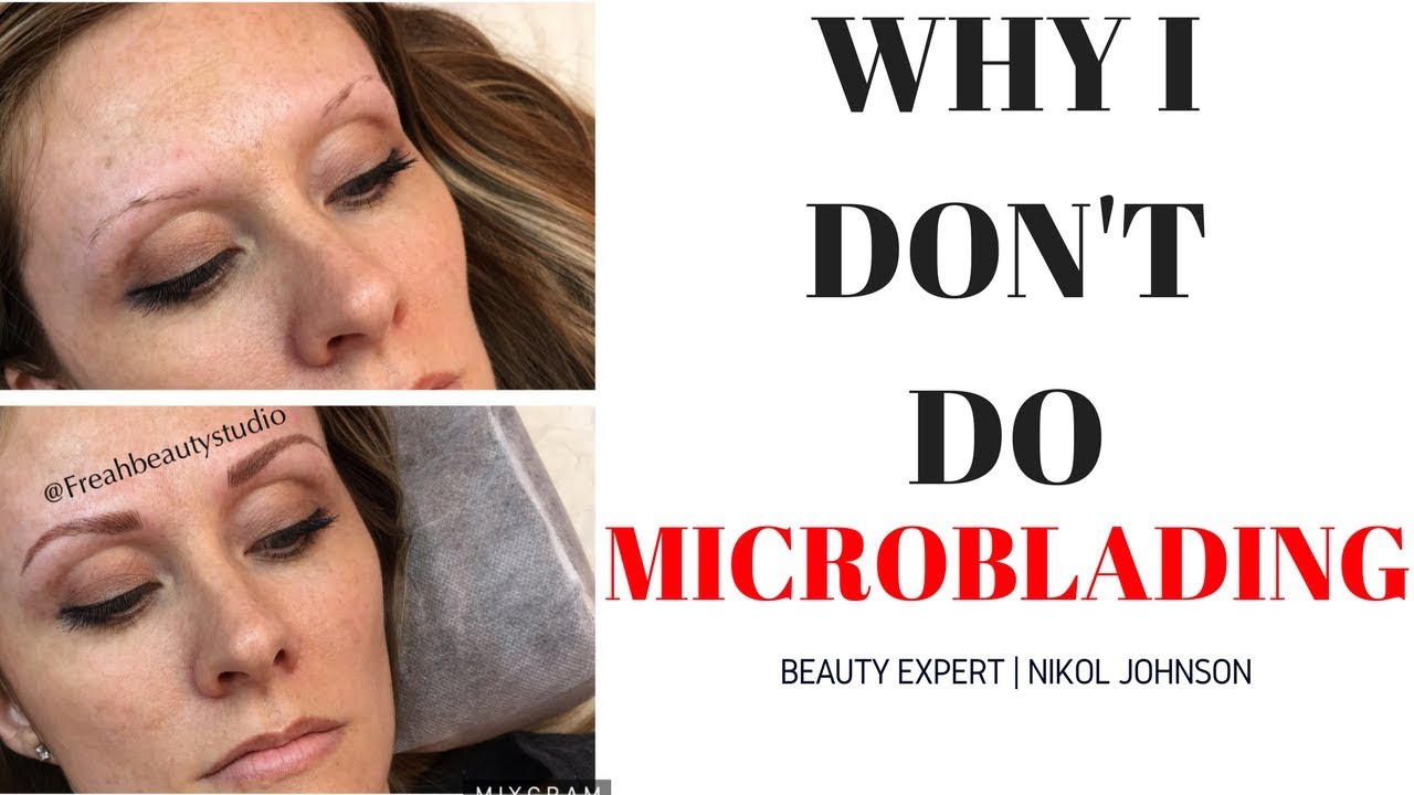 Why choose reversible brow makeup over semi-permanent microblading