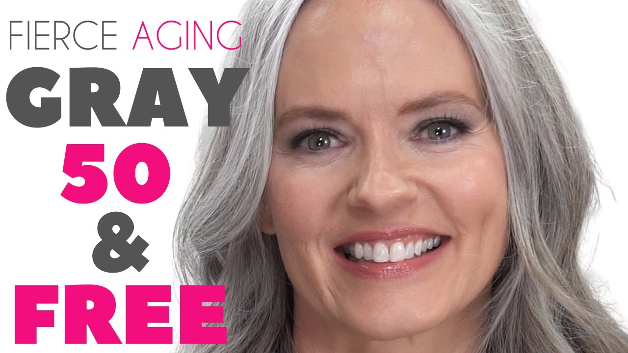 Gray, 50 years old, and free — embracing silver hair
