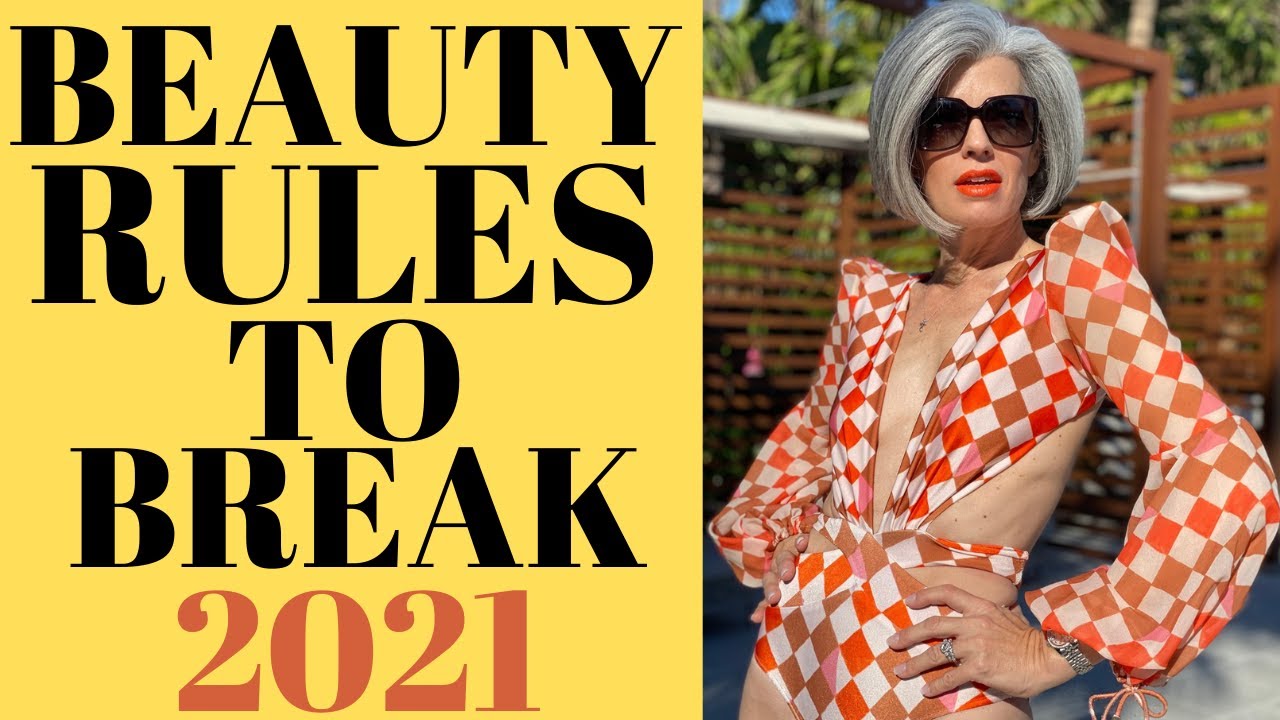 Beauty rules mature women should break