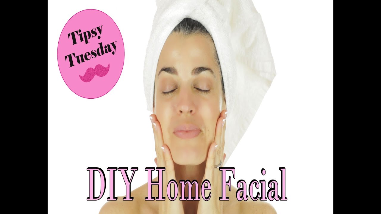 Five-step DIY home facial for clear glowing skin