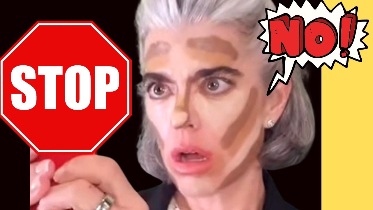 Makeup women over 40 should never buy